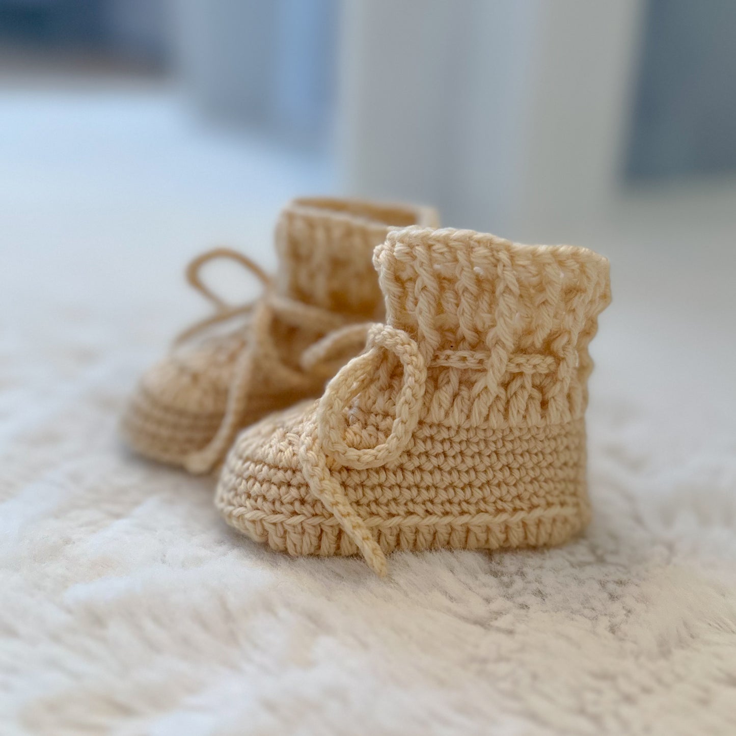 Merino wollen babyslofjes