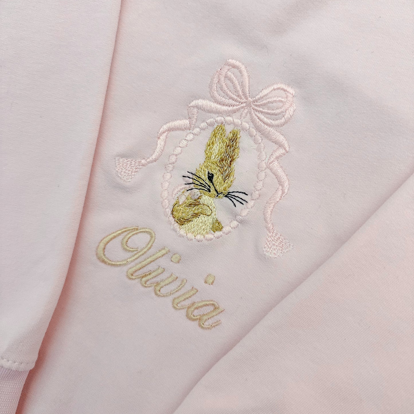 Gepersonaliseerde sweater roze