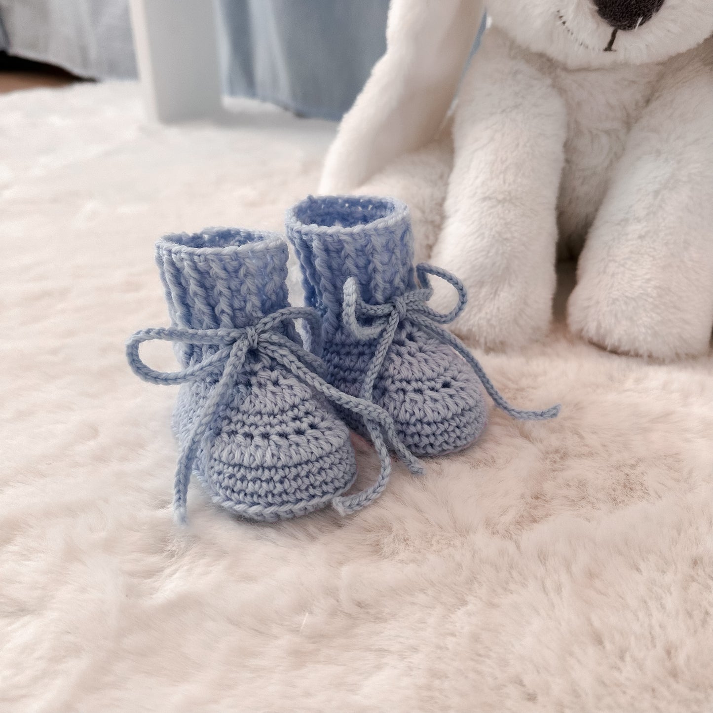 Merino wollen babyslofjes