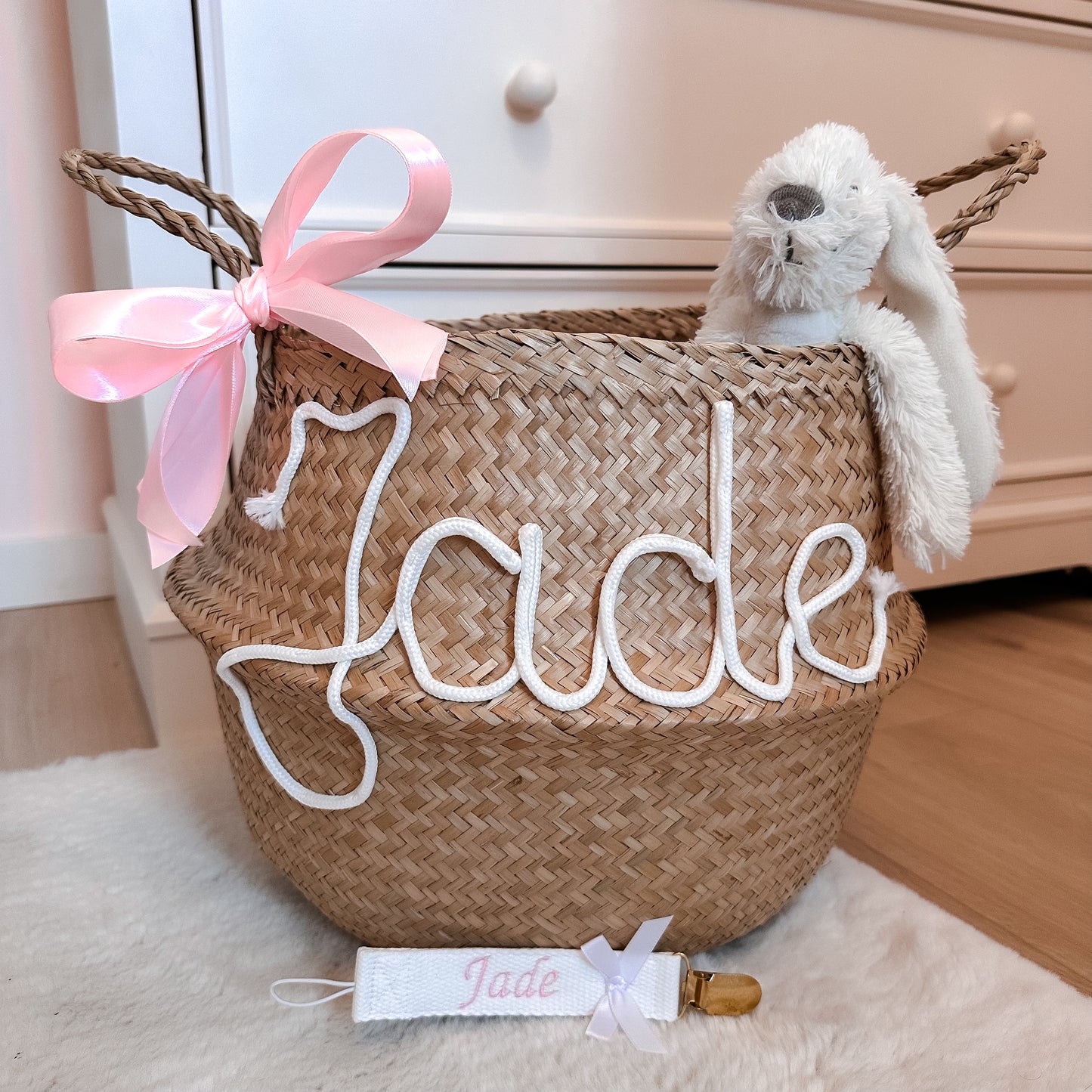 Speelgoedmand met naam