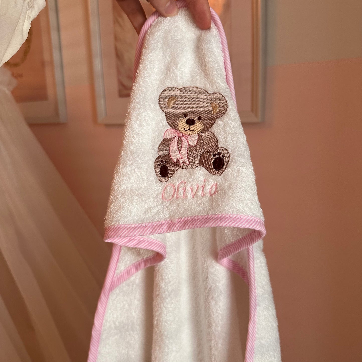 Gepersonaliseerde badcape