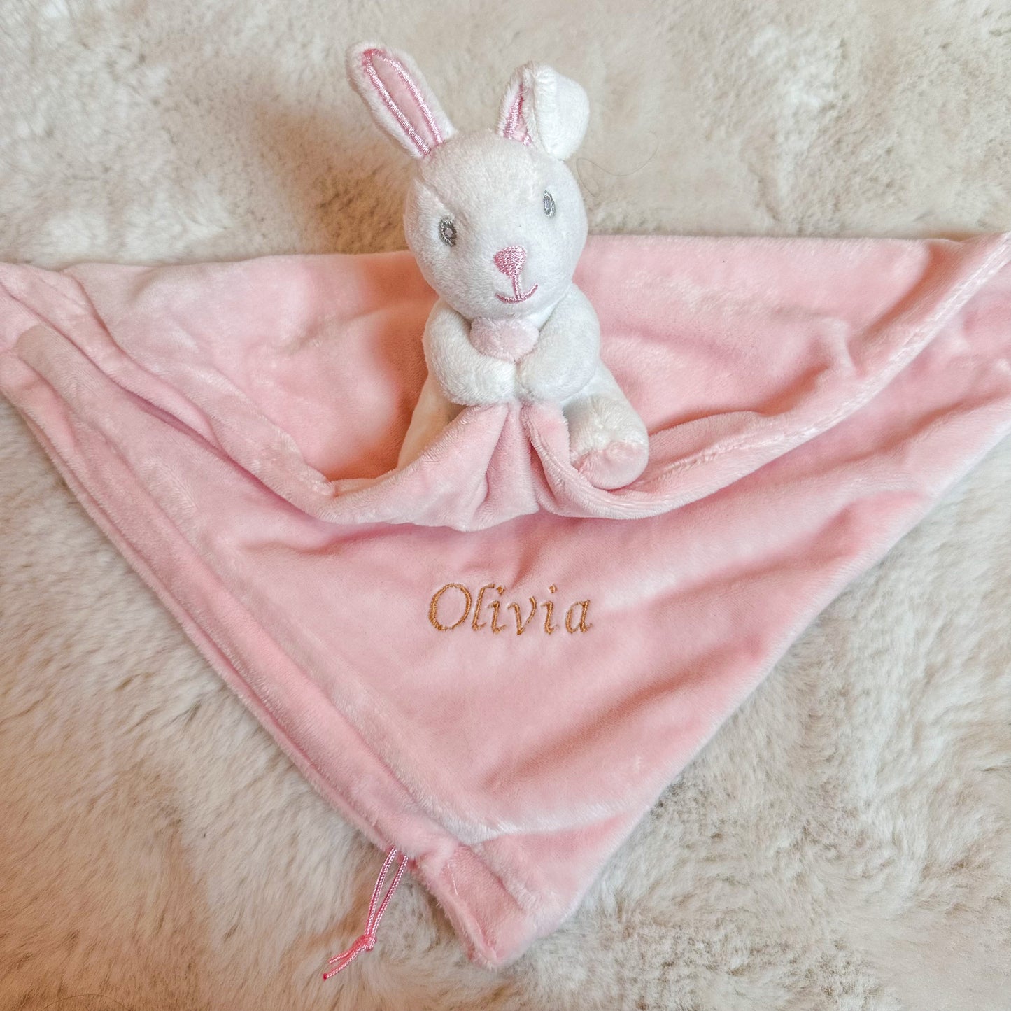 Knuffeldoekje met rits