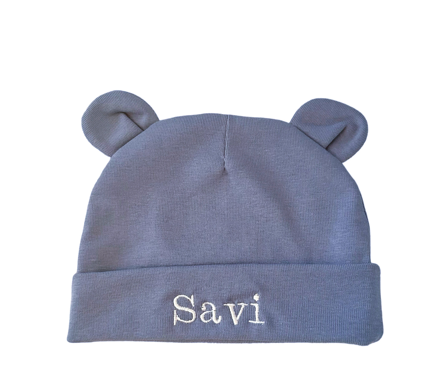 babymutsje donkerblauw