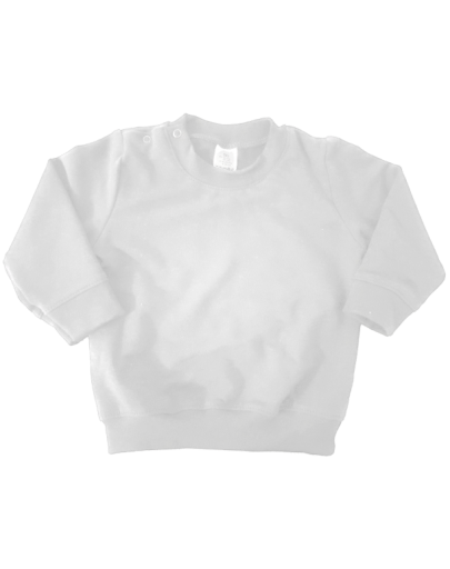 Gepersonaliseerde sweater wit
